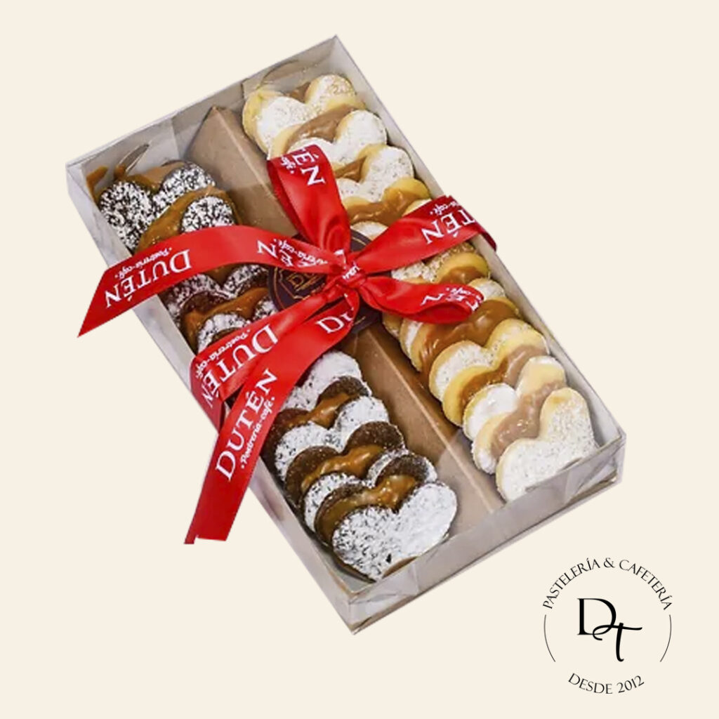 Mini alfajores corazón