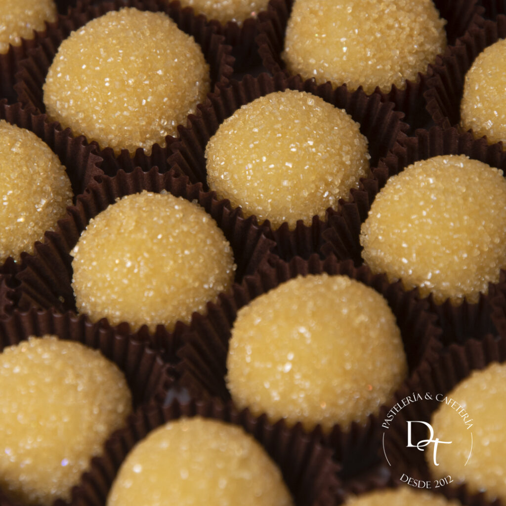 Bolitas de mana con aguaymanto