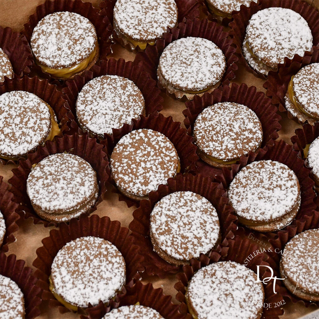 alfajores de chocolate