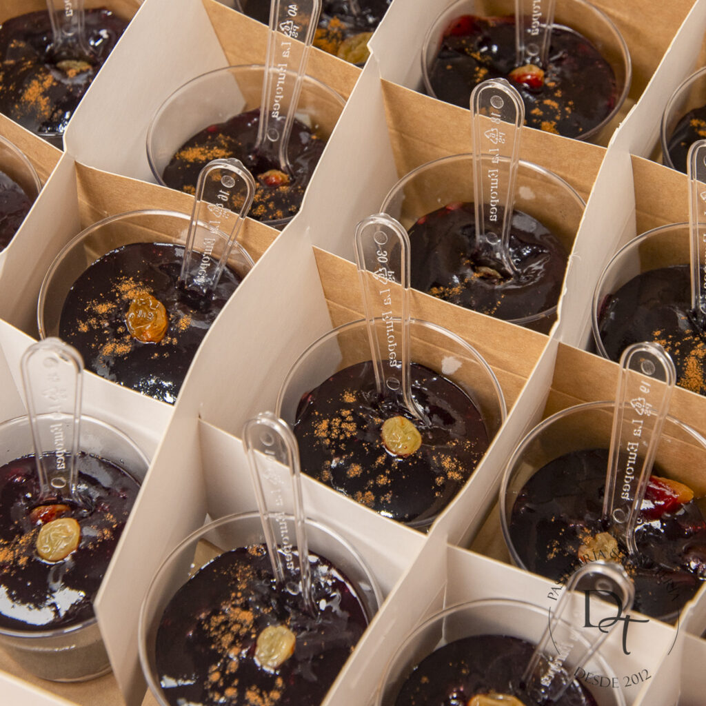 Mazamorra morada duten