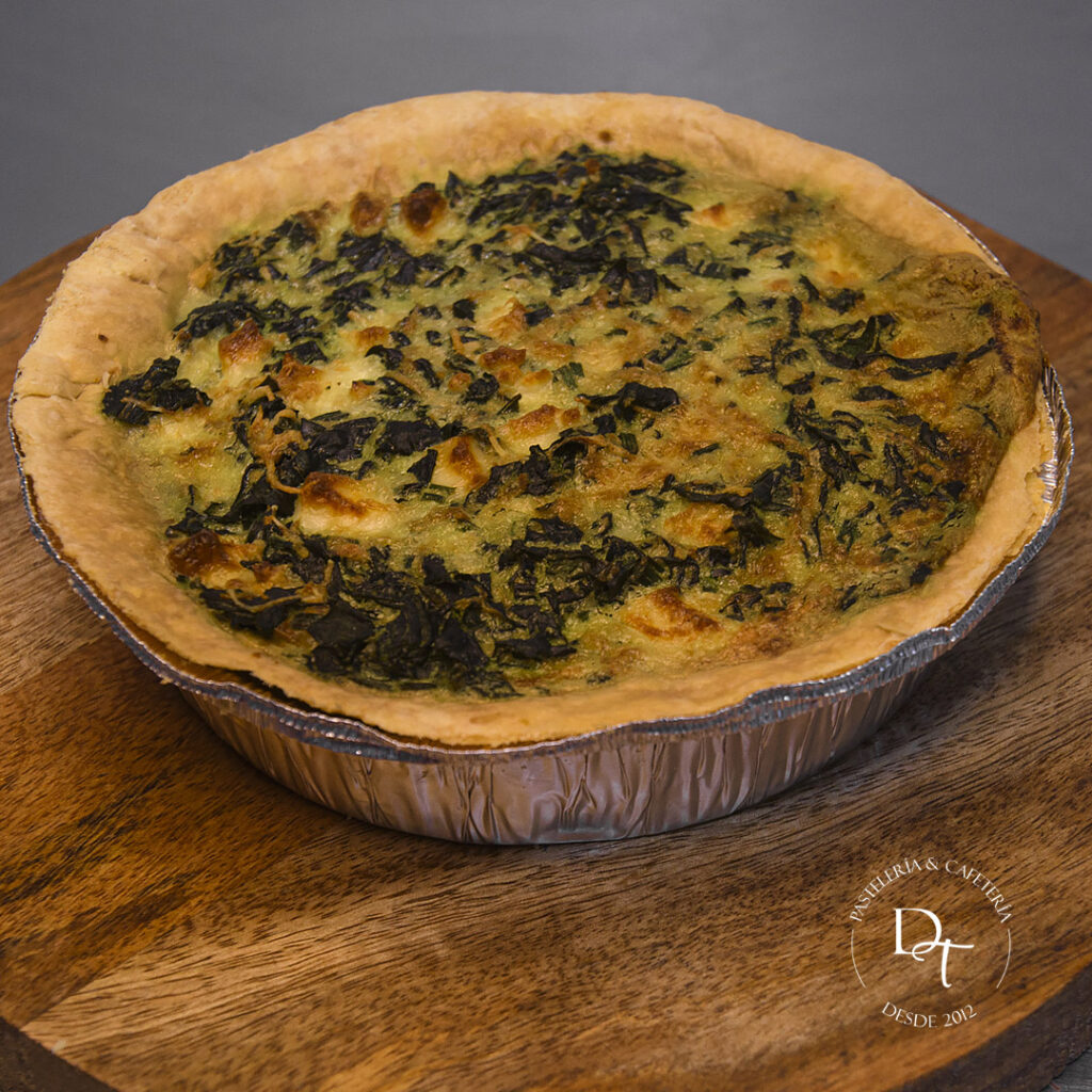 pastel de espinaca