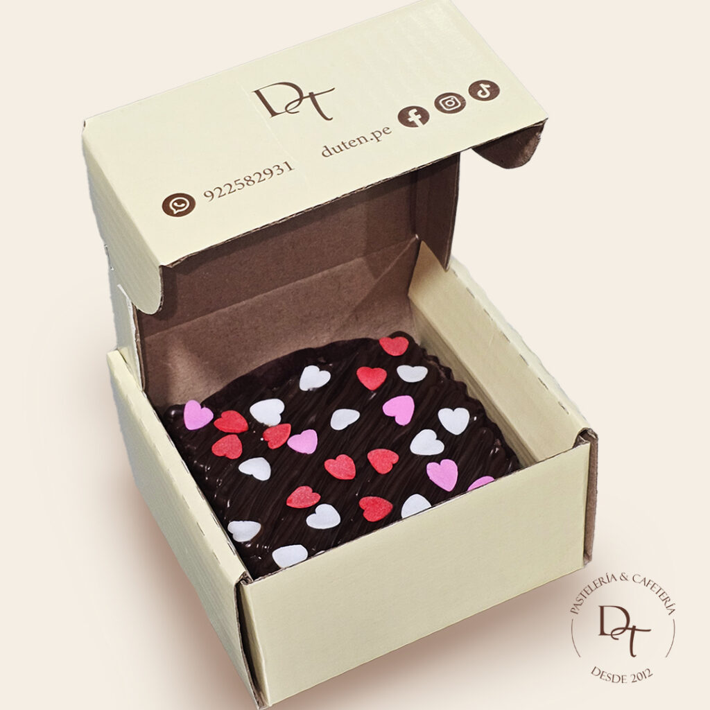 Sprinkle Brownie - duten - dia de la mujer