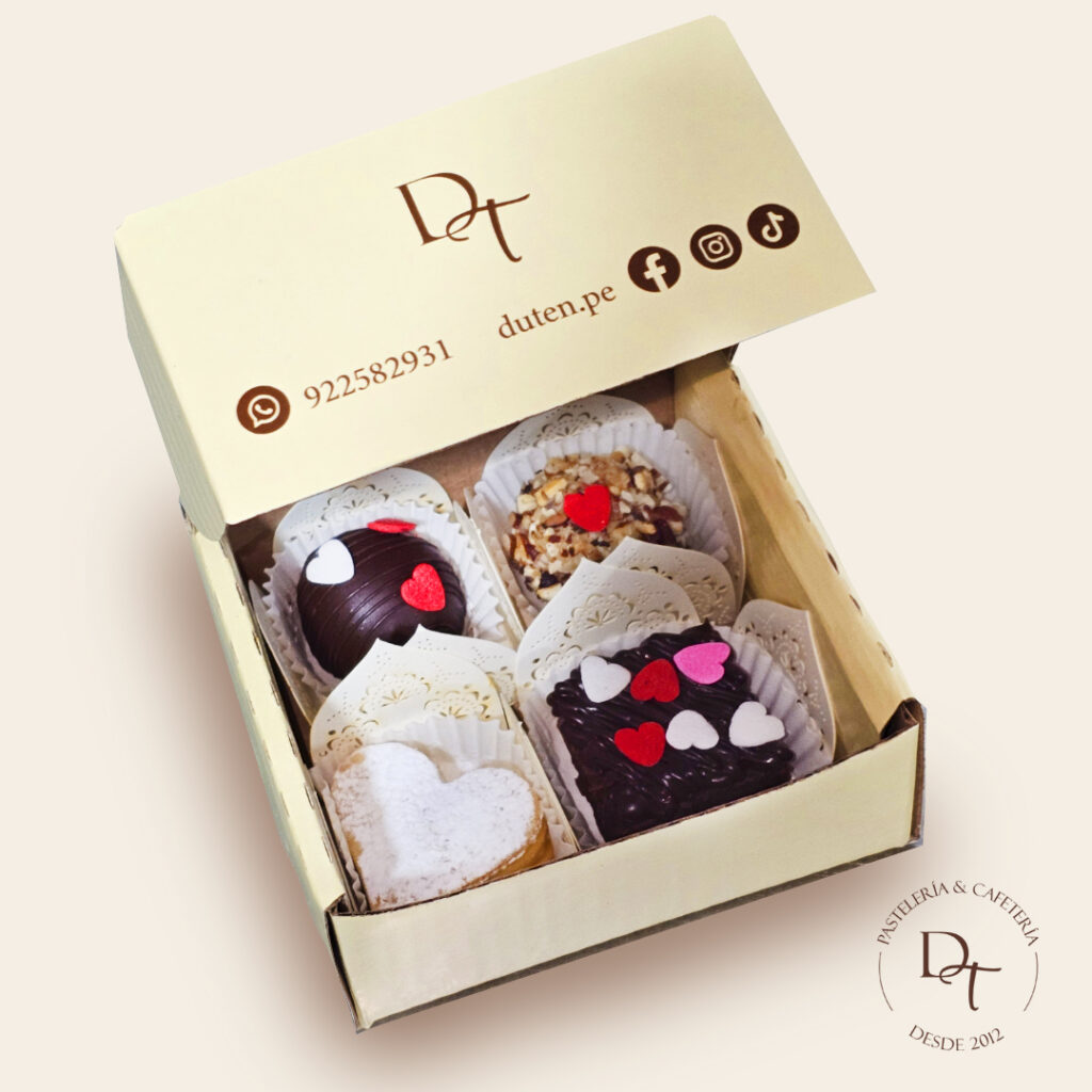 Petit fours - duten - dia de la mujer