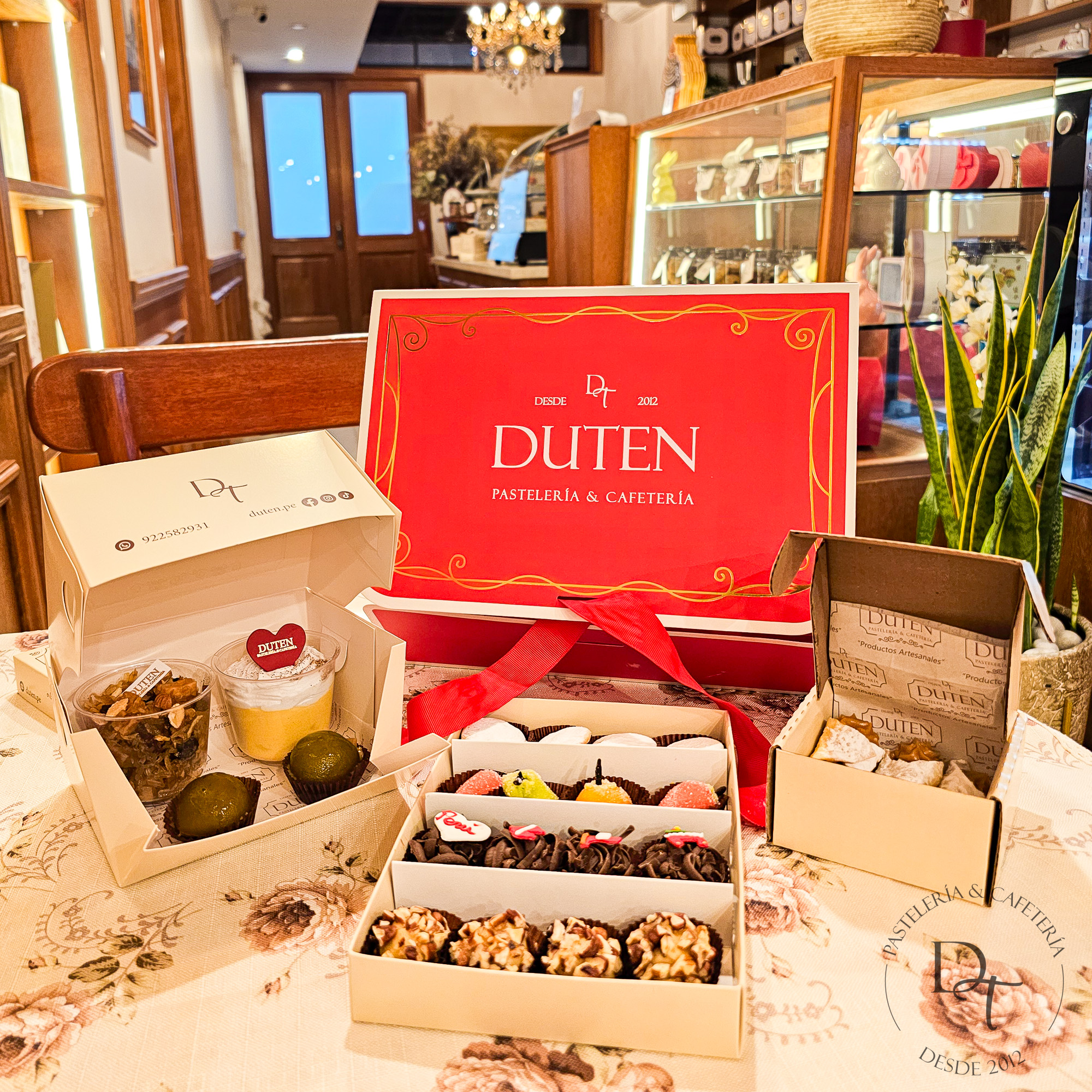 Postres de Fiesas PArtias - Peru en un box - Duten *- Dulces de convento