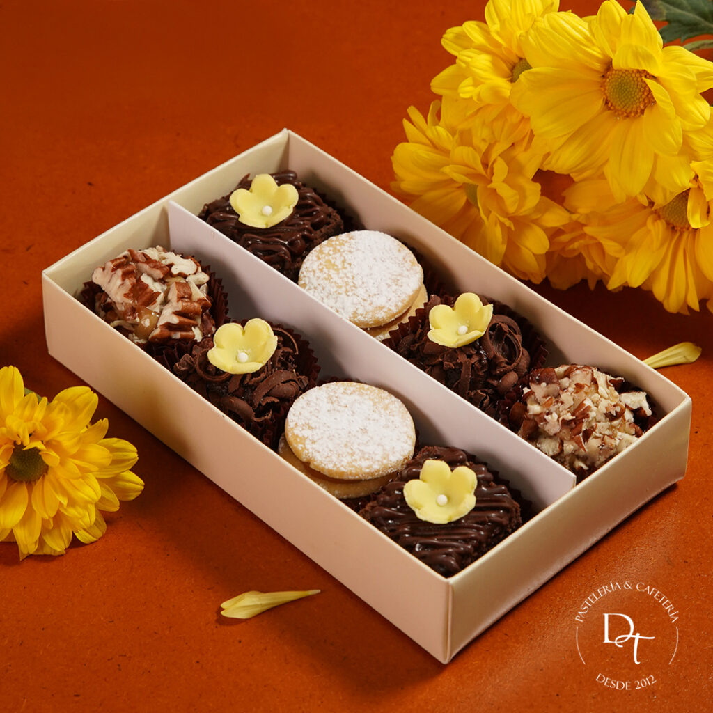Caja de Petit Fours primavera Duten